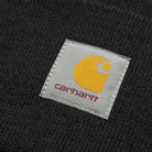 Carhartt WIP Acrylic Watch Hat-Black Black detail view