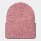 Carhartt WIP Acrylic Watch Hat-Dahlia Heather Dahlia Heather model front view