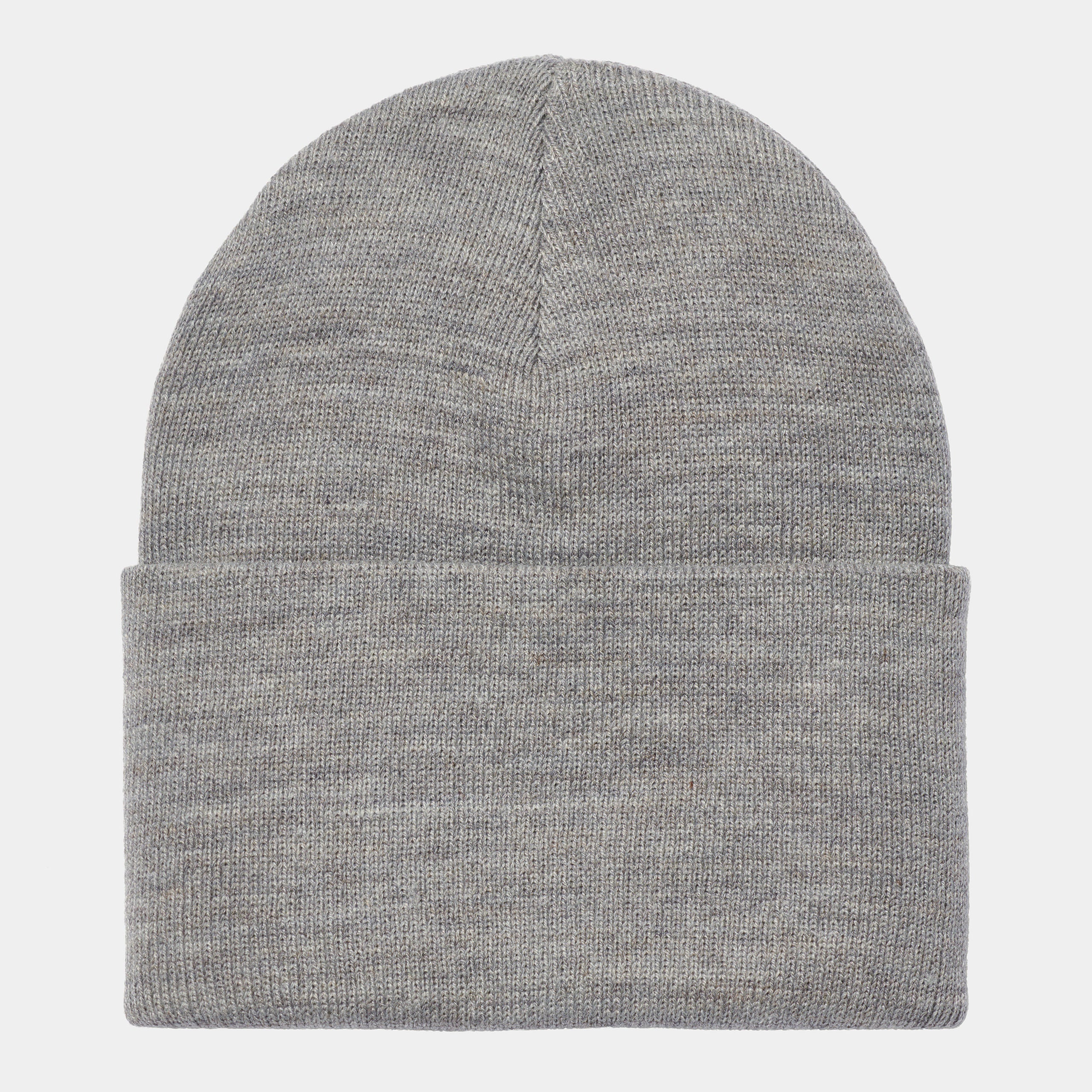 Carhartt WIP Acrylic Watch Hat-Grey Heather Grey Heather detail view