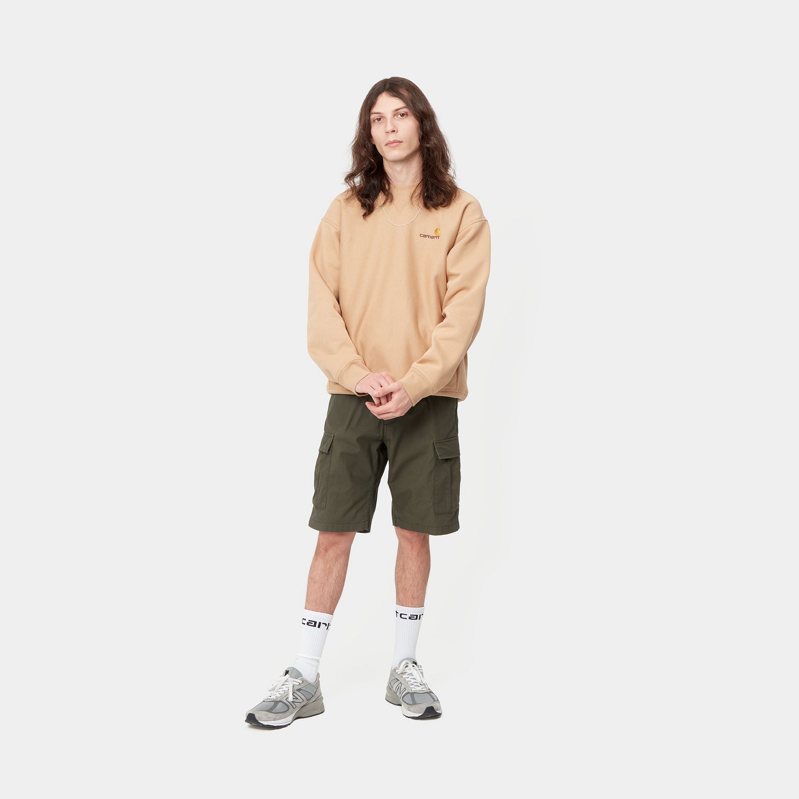 Carhartt WIP Aviation Short-Cypress Cypress back view