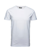 JACK & JONES Basic O Neck Tee by Jack Jones WHITE flat front view