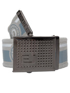 ETO Men' Canvas Belt by Eto Jeans WHITE detail view