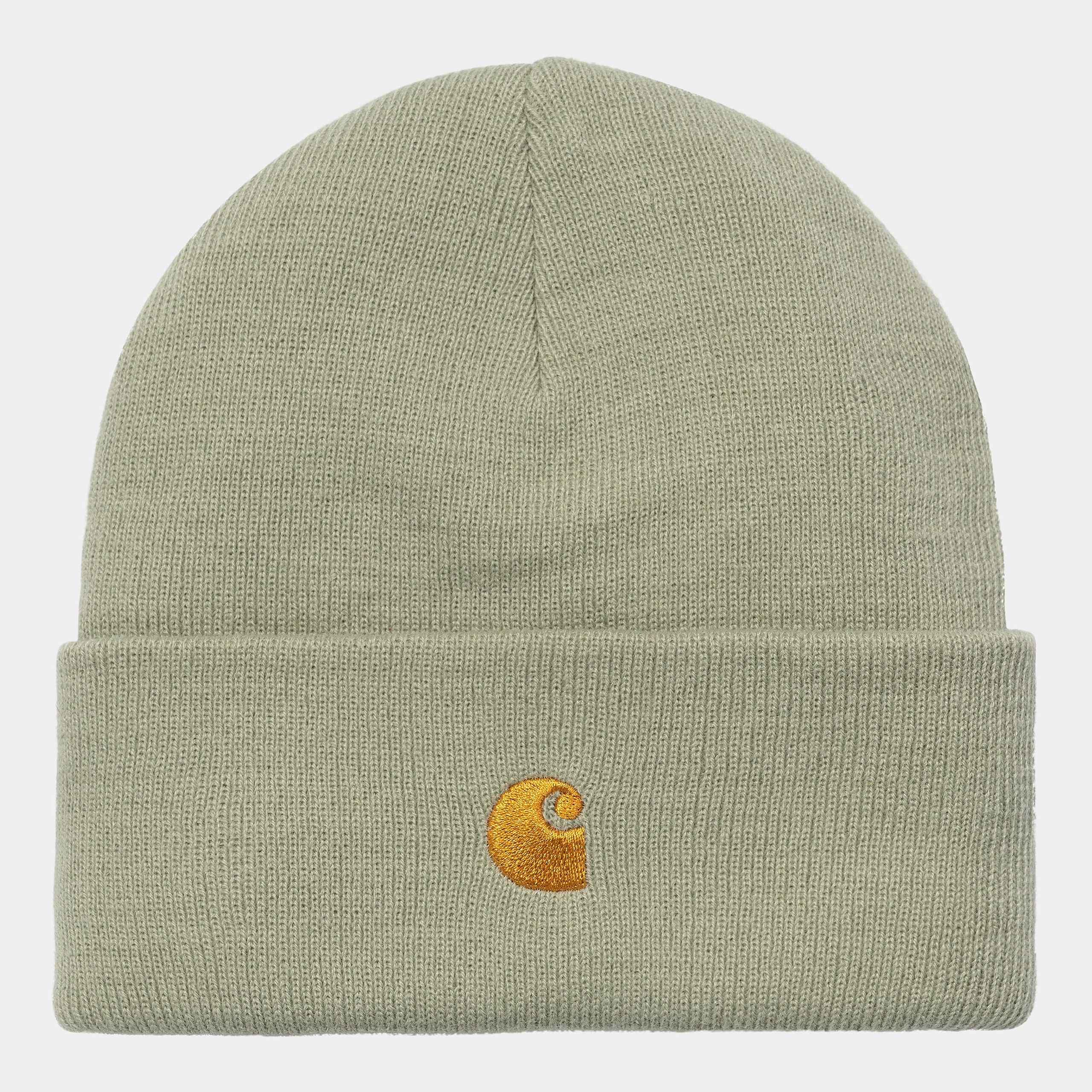 Men's Chase Beanie-Agave / Gold-Front View