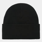 Carhartt WIP Chase Beanie-Black / Gold Black / Gold detail view