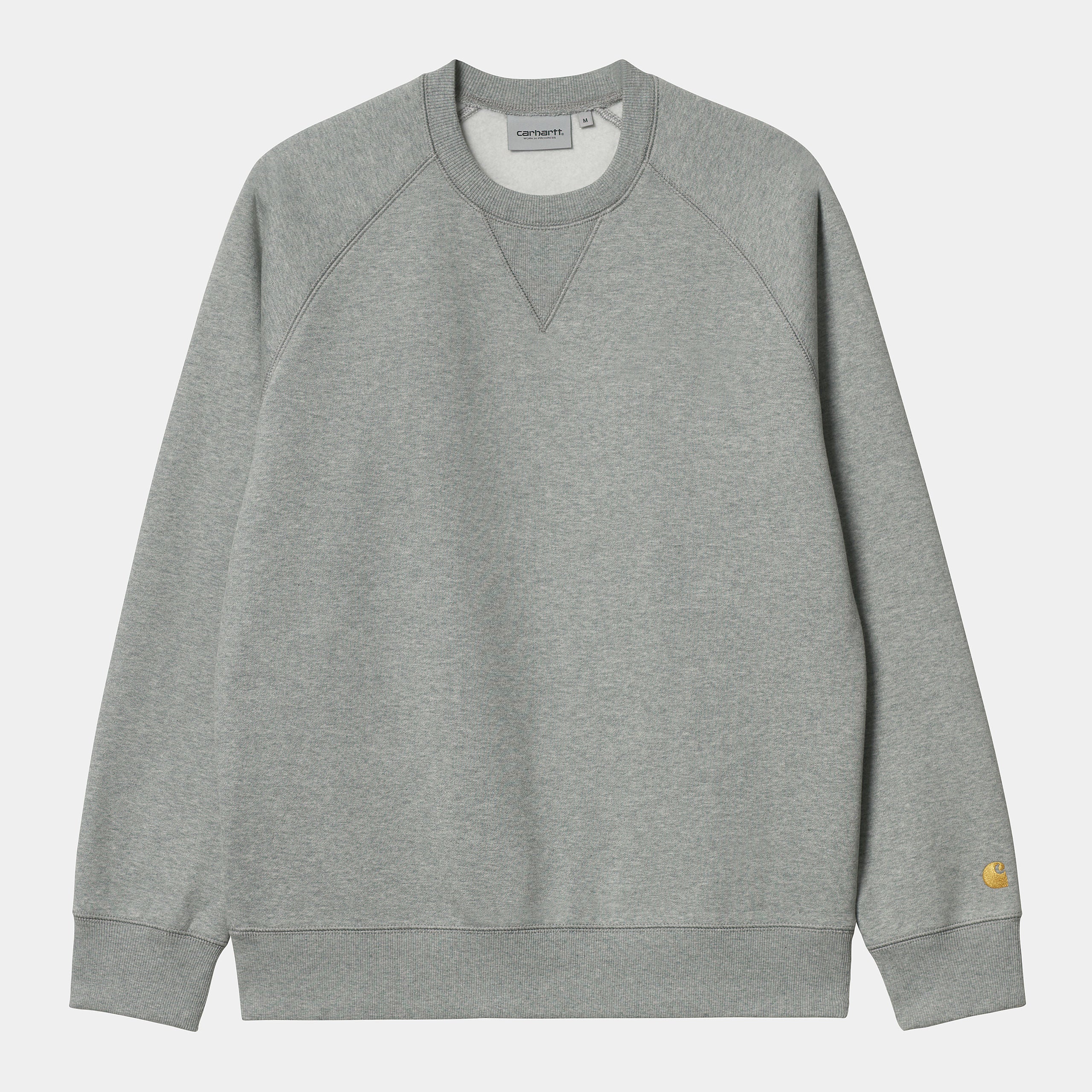 Chase Sweat-Grey Heather / Gold - Full View