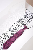 Marc Darcy Boyswear Boys Pink Paisley Tie PINK front view