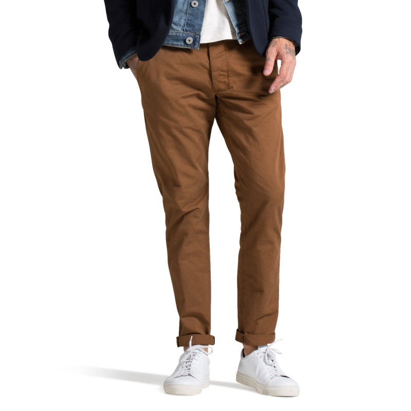 JACK & JONES Cody Graham Chinos by Jack Jones Jeans NAVY BLAZER model front view