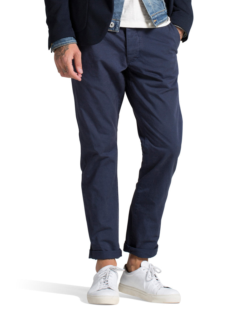 JACK & JONES Cody Graham Chinos by Jack Jones Jeans NAVY BLAZER front view