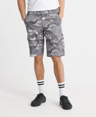 SUPERDRY Core Cargo Ice Camo Shorts Ice Camo front view