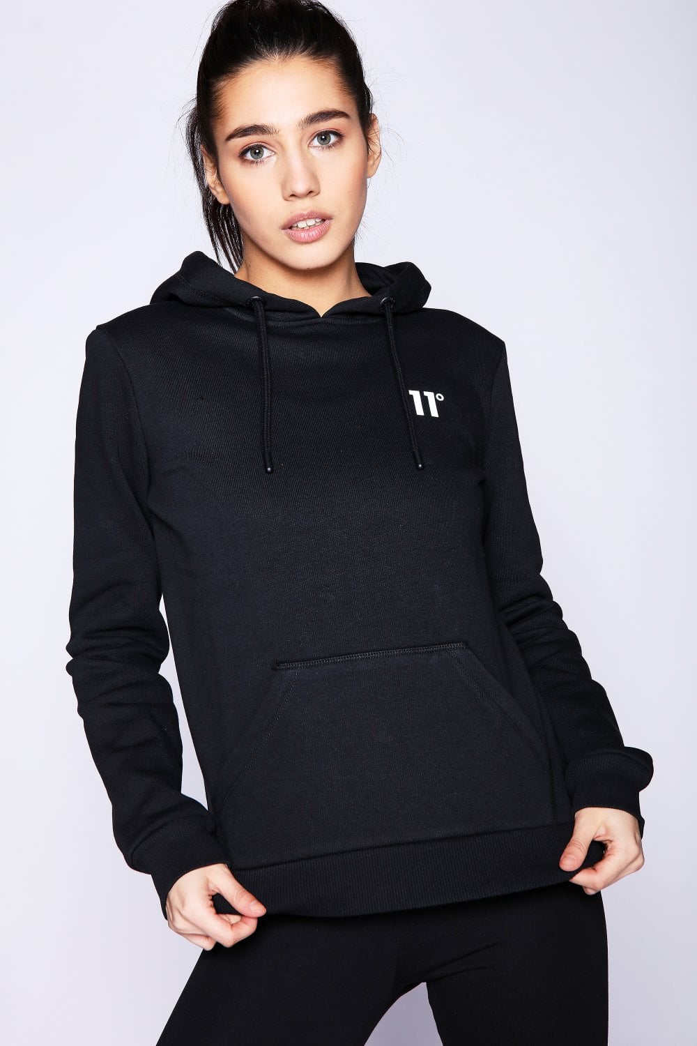 Core Pullover Hoodie Black - Spirit Clothing