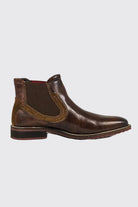 Dubarry Santos Tan Chelsea Boot Tan model front view