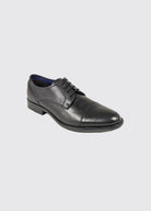 Dubarry Derek Lace Up Black Formal Shoe Black back view