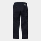 Carhartt WIP Sid Pant dark navy flat back view