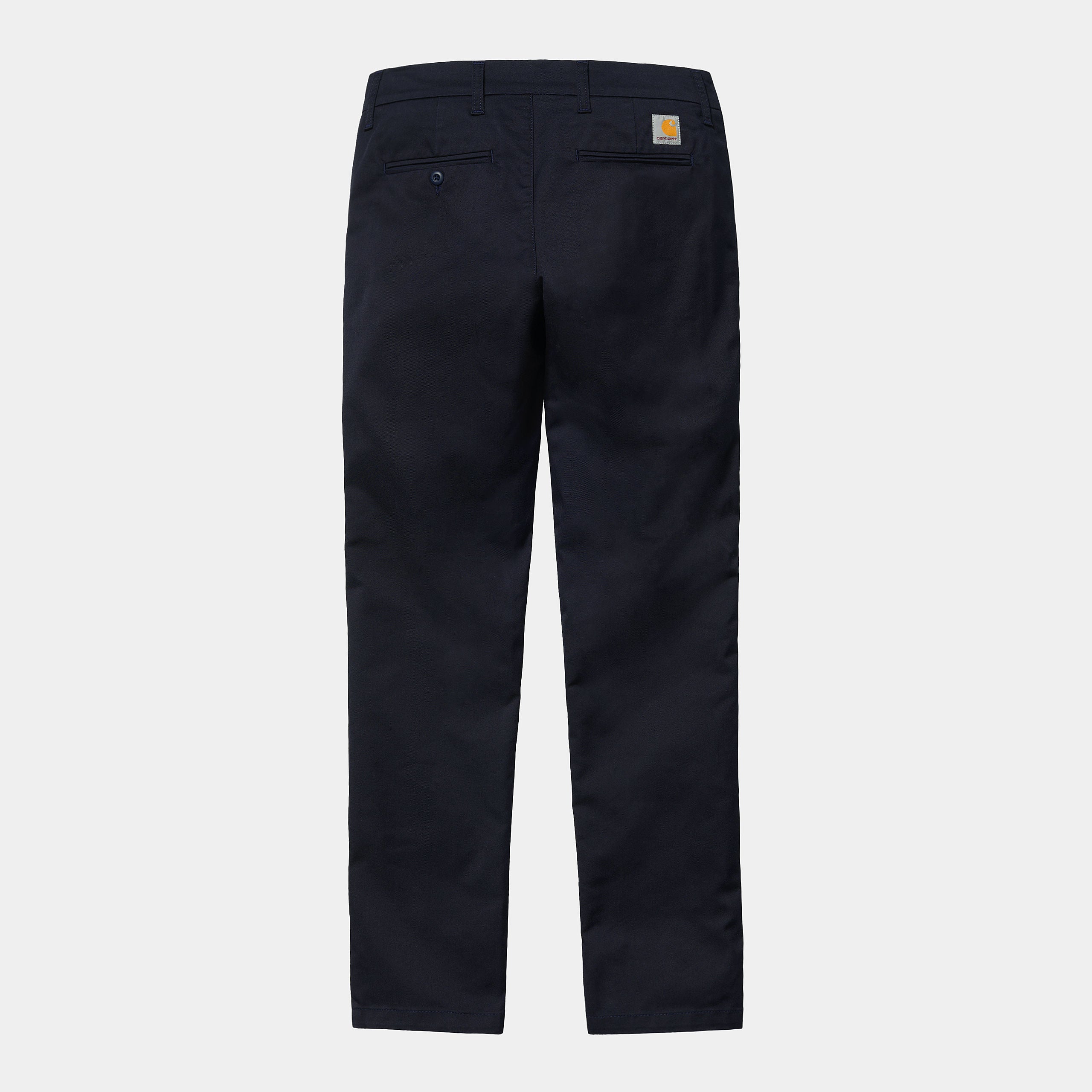 Carhartt WIP Sid Pant dark navy flat back view