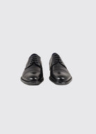 Dubarry Derek Lace Up Black Formal Shoe Black side view