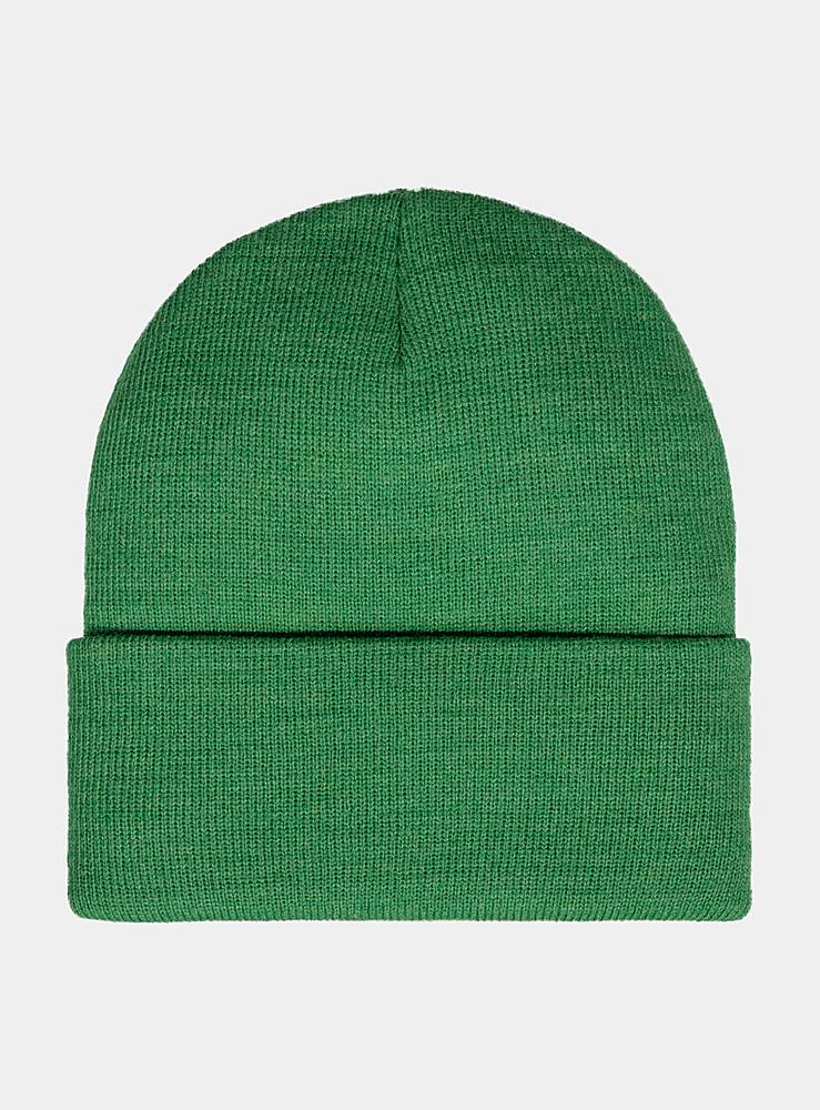 Carhartt WIP Script Beanie-Bonsaï / Brick Bonsaï / Brick detail view