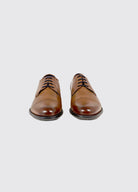 Dubarry Derek Lace Up Tan Formal Shoe Tan back view