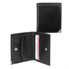 de ROOY Amsterdam Billfold Wallet BLACK front view