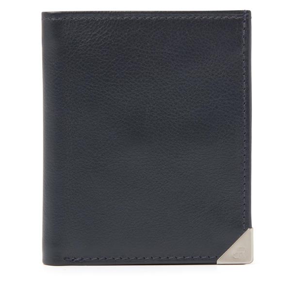 de ROOY Amsterdam Billfold Wallet BLACK close up view