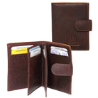 de ROOY Amsterdam Credit Card Holder Wallet CAMEL detail view