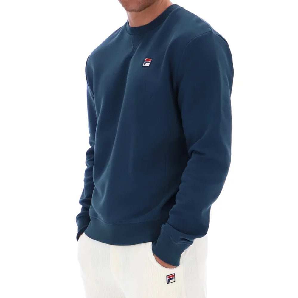 Luka Essential Crew Navy Sweat-Side view