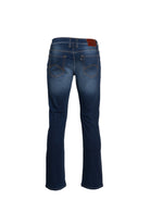 6TH SENSE Mid Wash 2 Stretch Bootcut Jeans – Men's Mid-Rise Mid Wash detail view