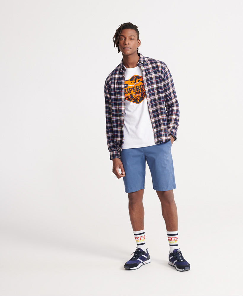 International Neptune Blue Chino Short - Spirit Clothing