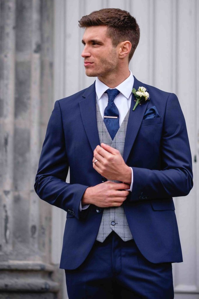 James Tapered 3 Piece Suit By Benetti - Spirit Clothing