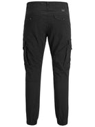 JACK & JONES Paul Flake 542 Black Cargo Pant BLACK detail view