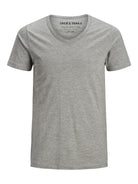 JACK & JONES Basic V Tee by Jack Jones Core WHITE detail view