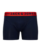 Front view of Jack and Jones boxers pack option