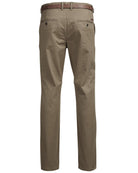 JACK & JONES Cody Spencer Straight Leg Chino by Jack & Jones DARK GREY flat front view
