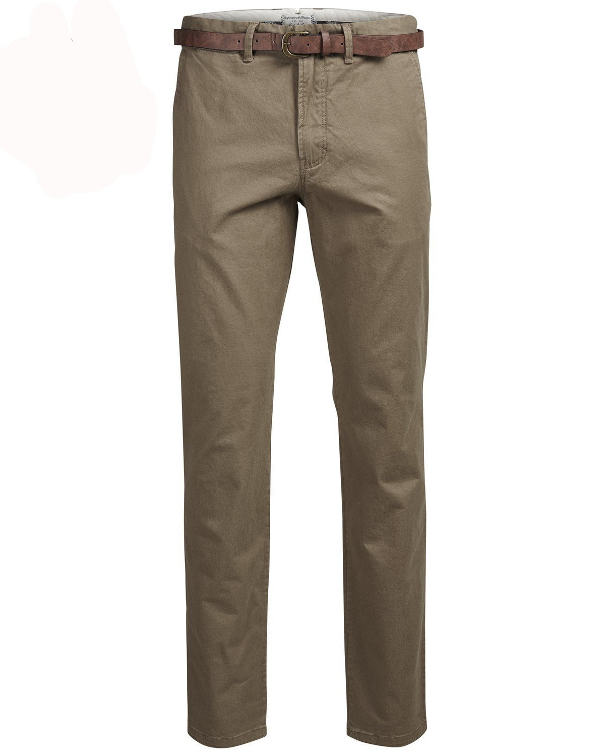 JACK & JONES Cody Spencer Straight Leg Chino by Jack & Jones DARK GREY side view