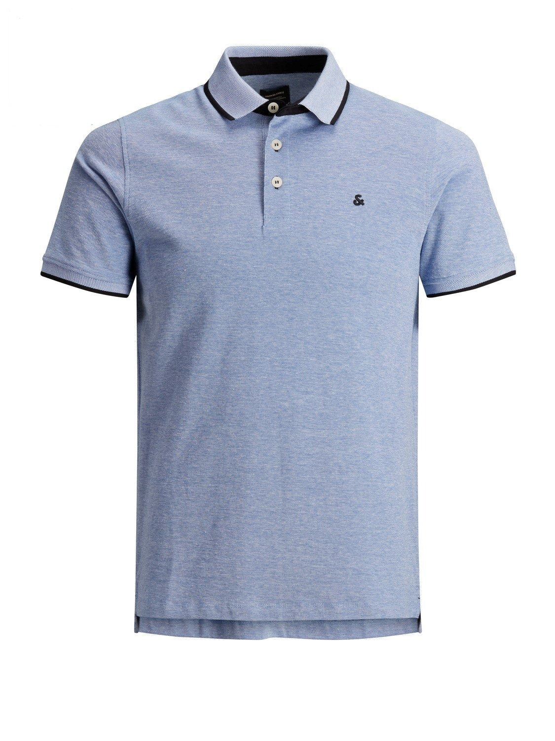 JACK & JONES Paulos Polo Short Sleeve Port Royal model front view