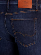 Close-up detail of Jake 777 stretch denim jeans