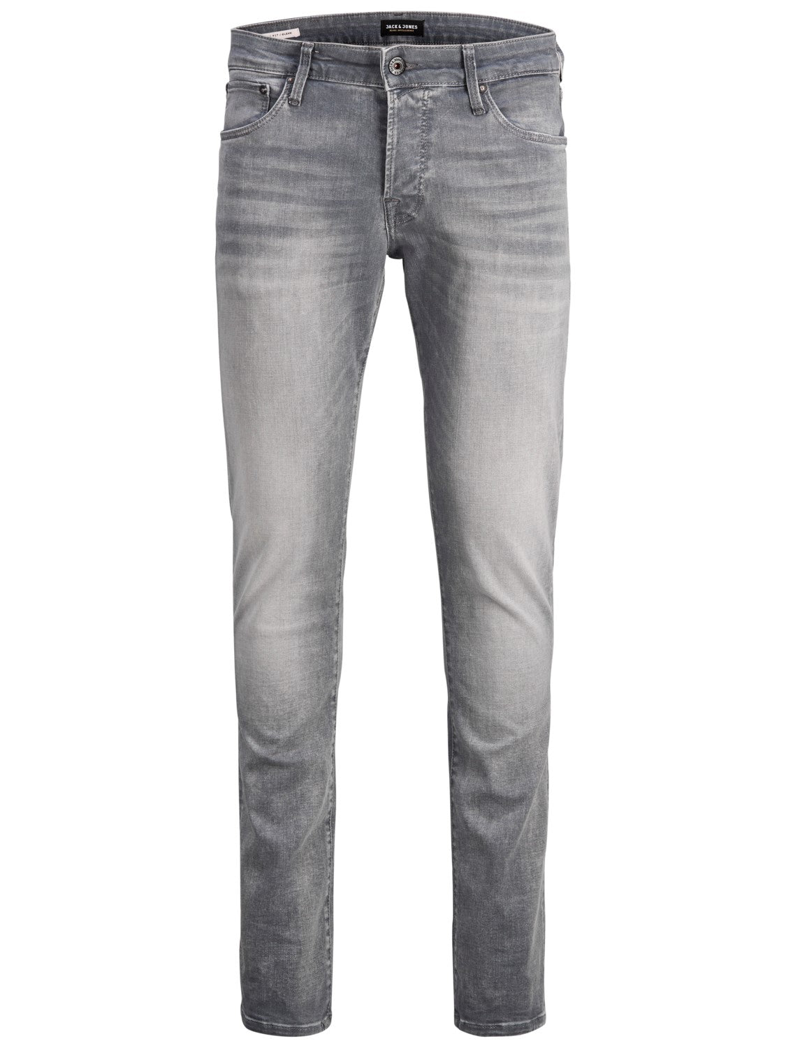 JACK & JONES Glenn 257 Grey Slim Fit Jeans GREY DENIM front view