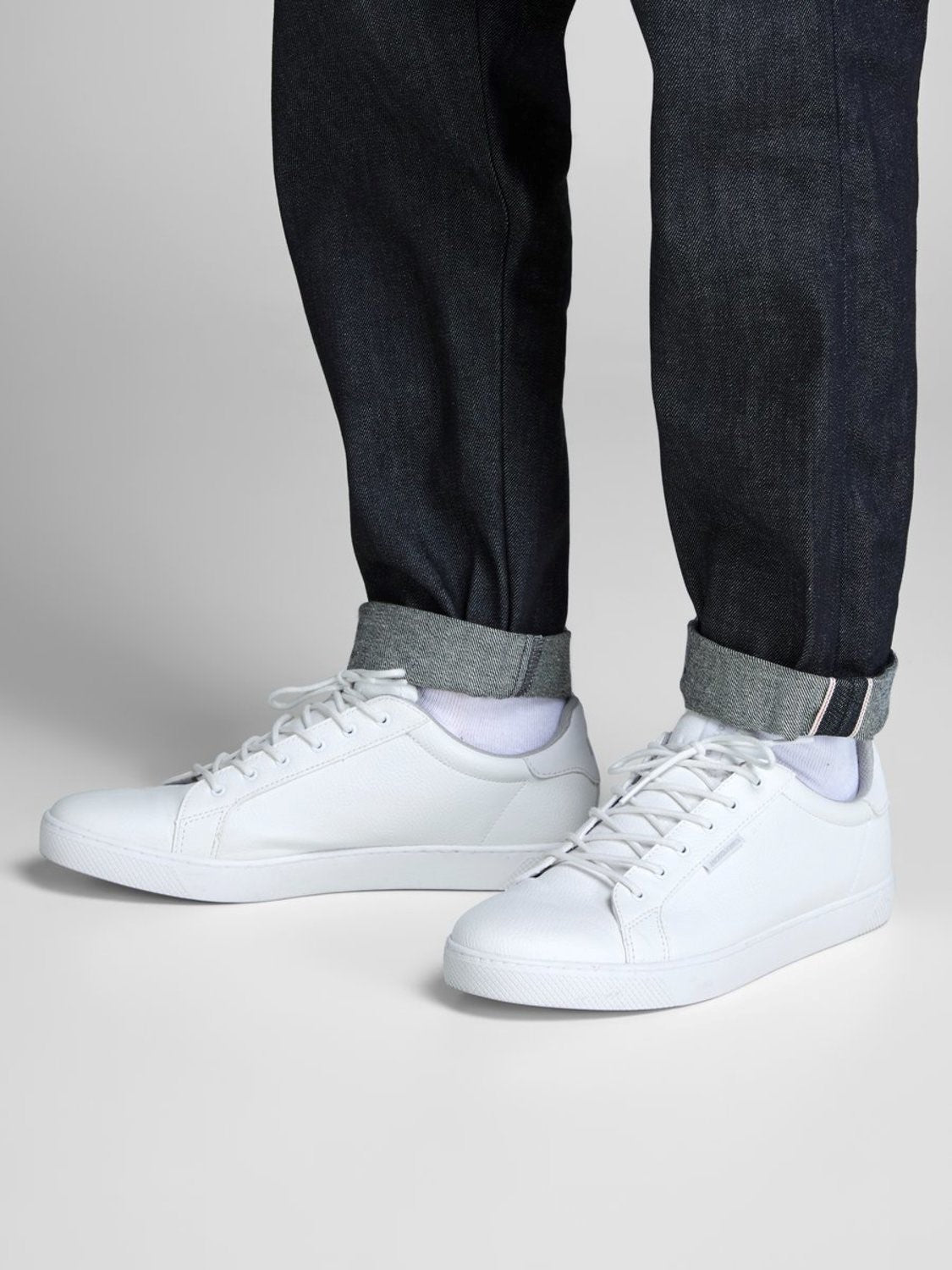 JACK JONES FOOTWEAR Trent Trainer White White front view