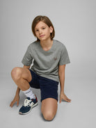 Jack Jones Youths Bowie Junior Boys Navy Shorts NAVY BLAZER back view