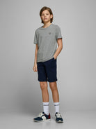 Jack Jones Youths Bowie Junior Boys Navy Shorts NAVY BLAZER front view