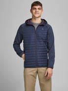 JACK & JONES Jack & Jones Multi Quilted Jacket NAVY BLAZER detail view