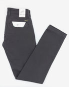 6TH SENSE Kansas Print Mid Grey Chinos Mid Grey front view