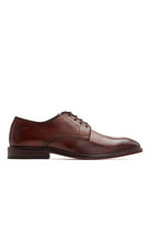 BASE LONDON Keaton Lace-Up Shoe - Brown Washed Brown Washed front view