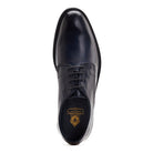BASE LONDON Keaton Lace-Up Shoe - Navy Washed Navy Washed back view