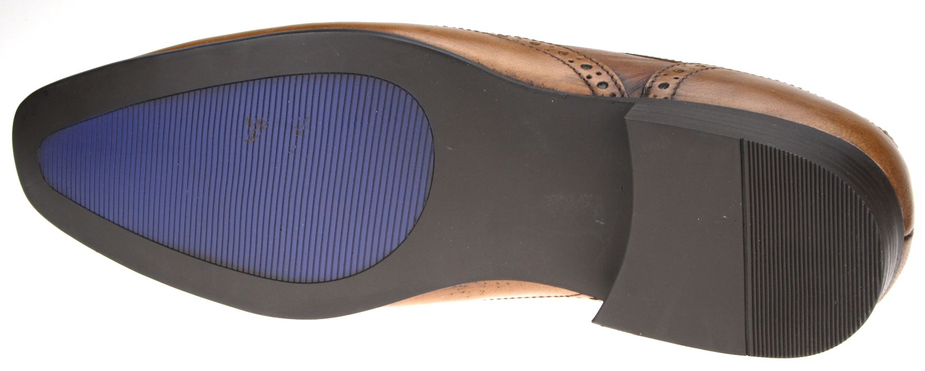 REDTAPE Louth Brouge Shoe by Redtape TAN detail view