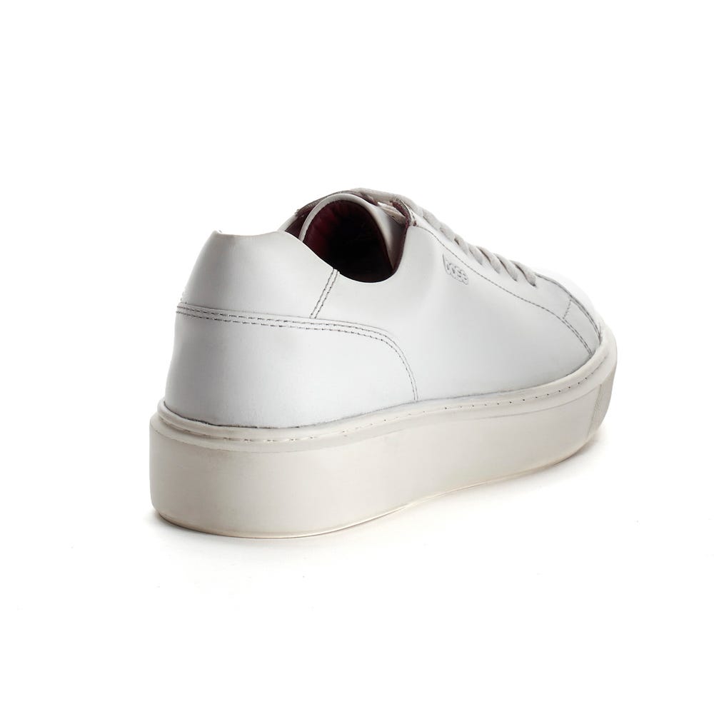 Montana White Waxy Trainer - Spirit Clothing