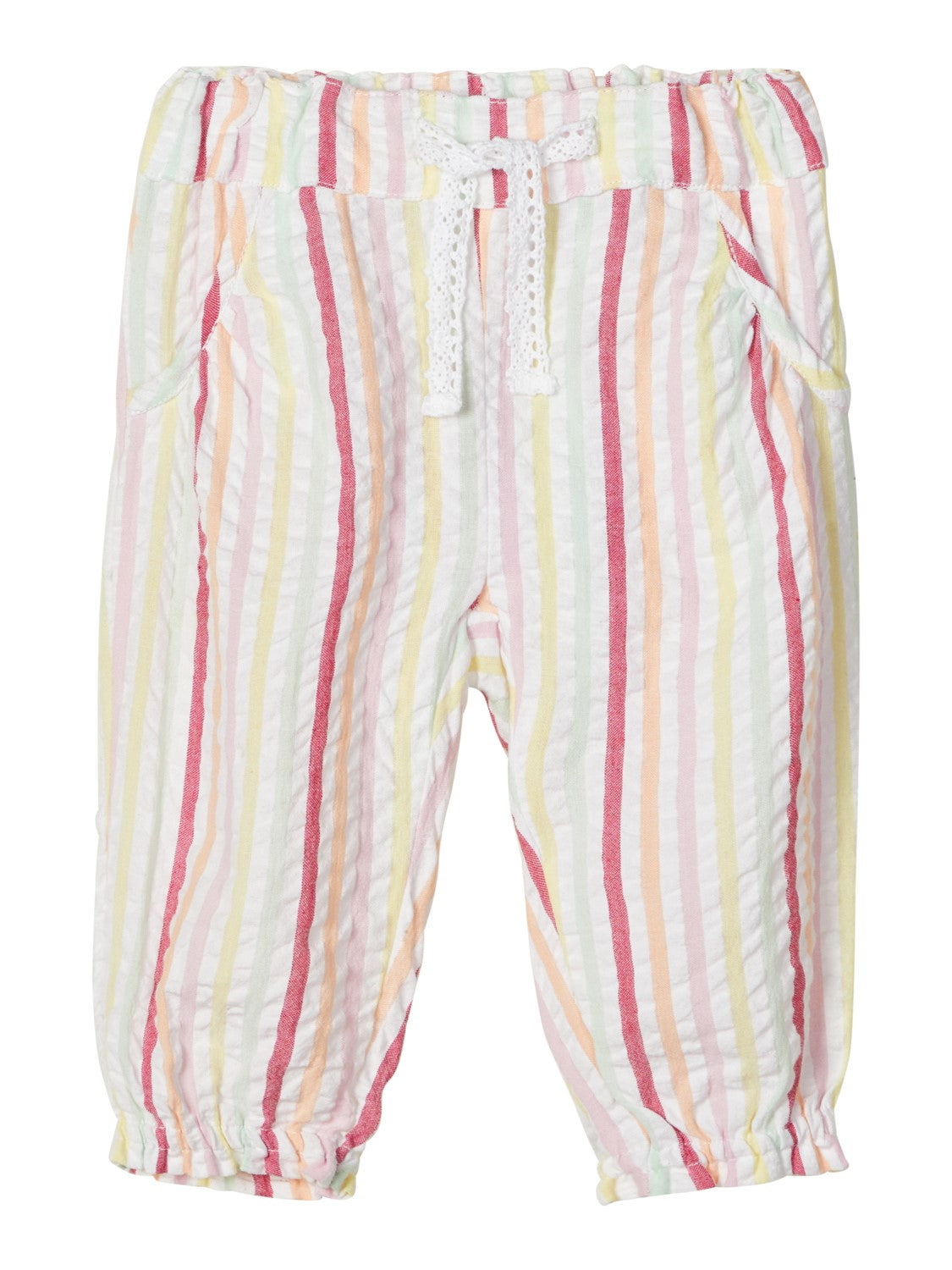 NAME IT Hanna Newborn Pant White front view