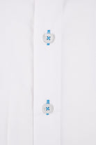 BENETTI Obj White Slim Fit Shirt by Benetti WHITE detail view