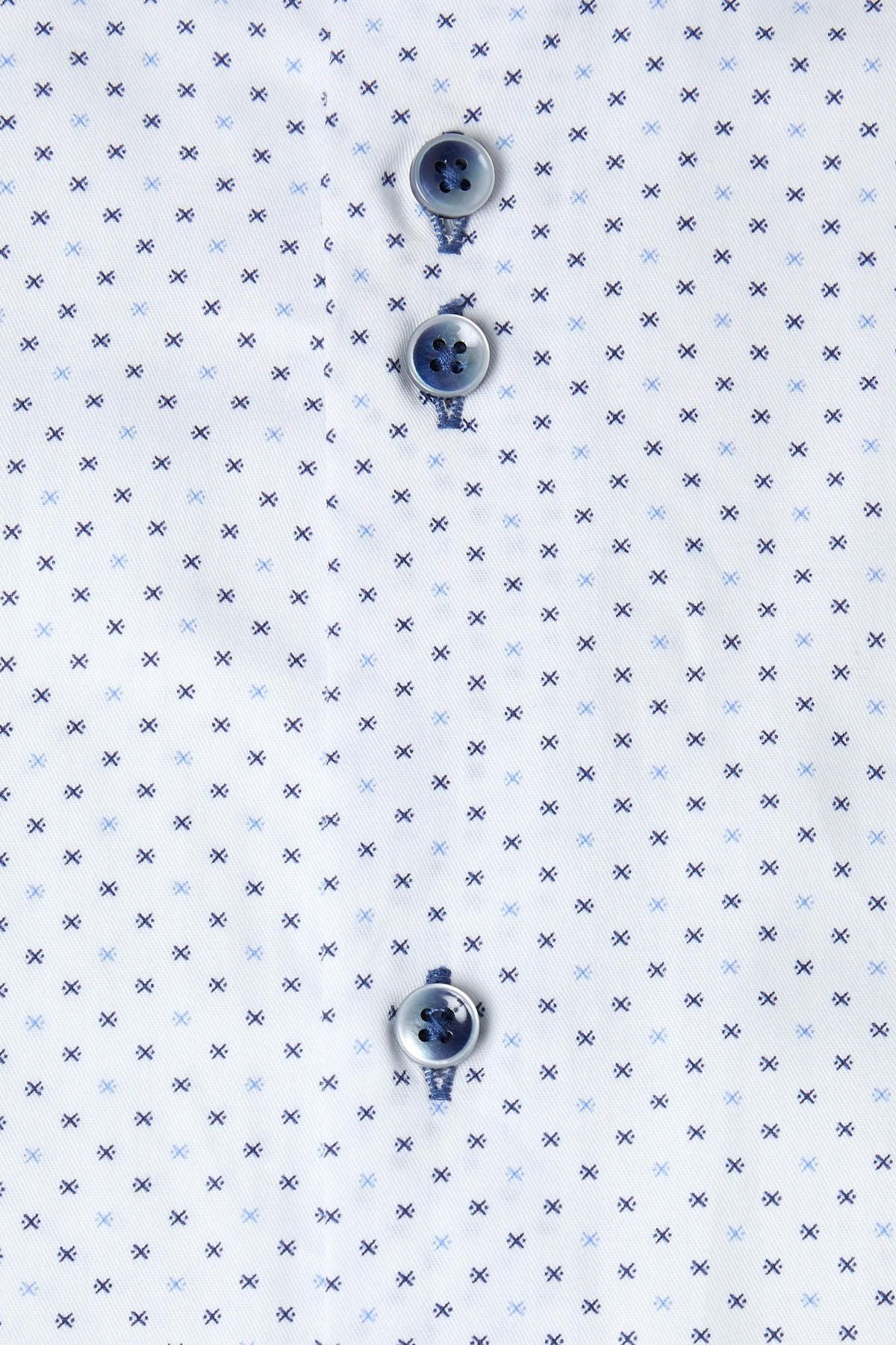 Suva Long Sleeve Blue Shirt buttons