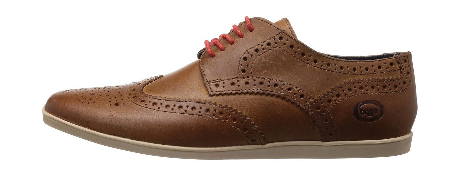 Shore Pull Up Brown Shoe By Base London - Spirit Clothing