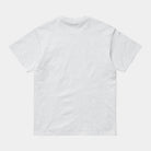 S/S Chase T-Shirt-Ash Heather / Gold Rear View